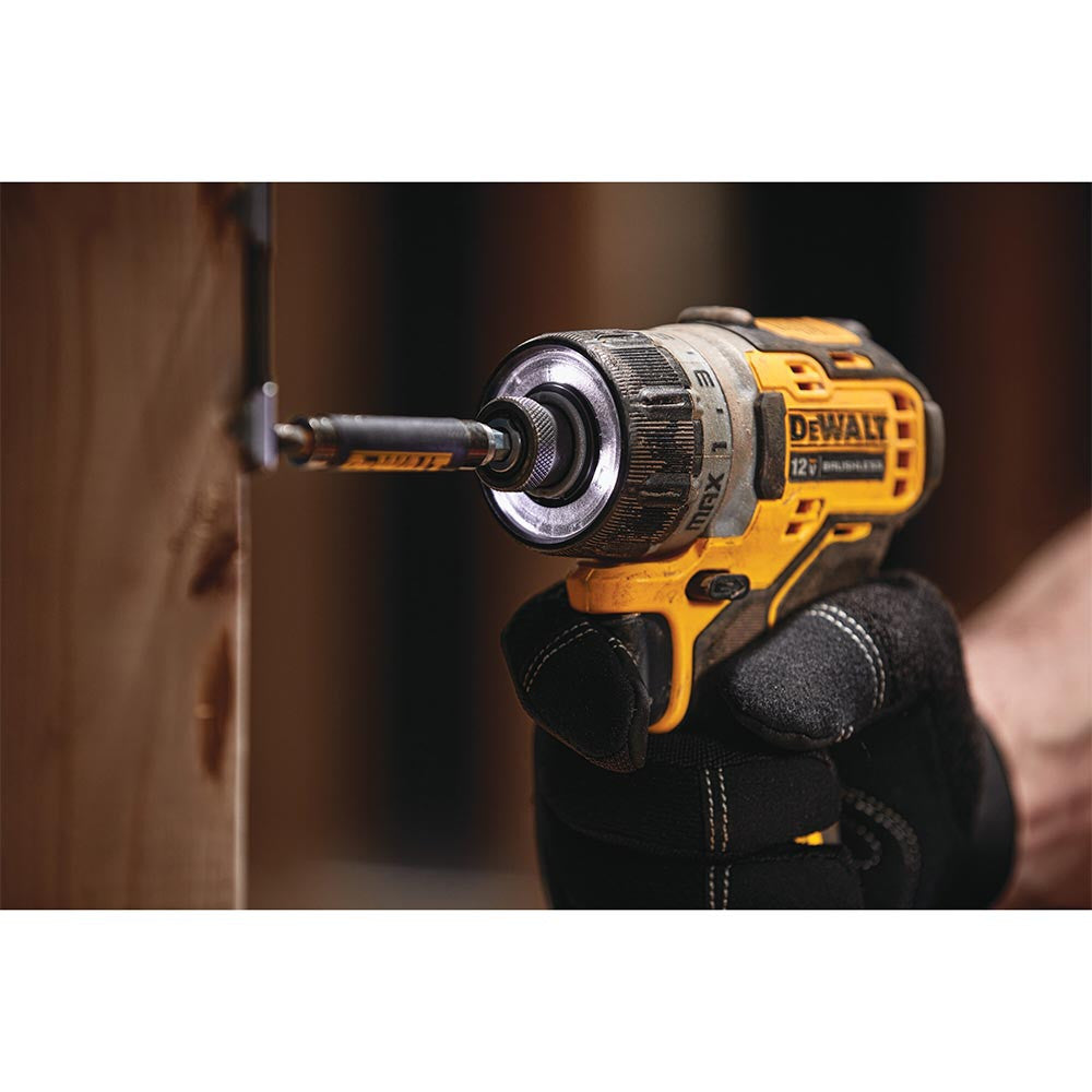 DeWalt DCF601F2 12V XTREME Brushless 1/4 inch Cordless Screwdriver Kit