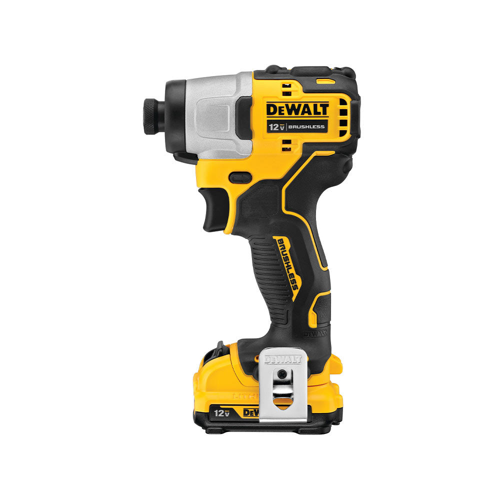 DeWalt DCF801F2 Xtreme 12V Max Brushless 1/4 inch Impact Driver Kit