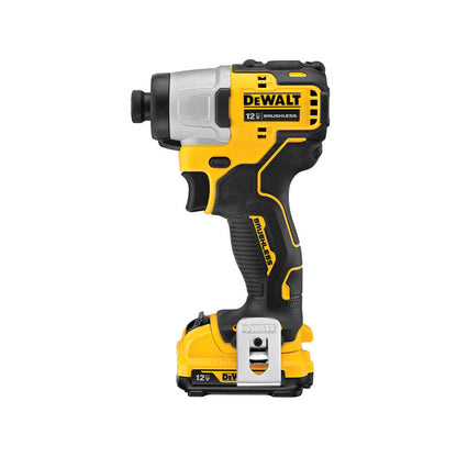 DeWalt DCF801F2 Xtreme 12V Max Brushless 1/4 inch Impact Driver Kit