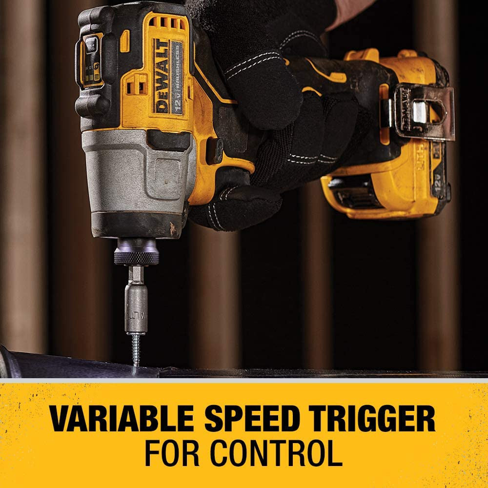 DeWalt DCF801F2 Xtreme 12V Max Brushless 1/4 inch Impact Driver Kit