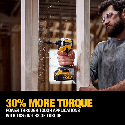DeWalt DCF850B 20V MAX ATOMIC Brushless 3-Speed 1/4 inch Impact Driver (Tool Only)