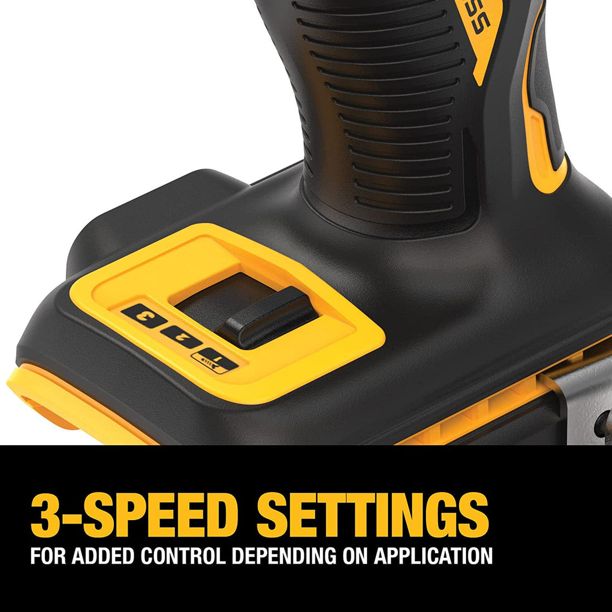 DeWalt DCF850B 20V MAX ATOMIC Brushless 3-Speed 1/4 inch Impact Driver (Tool Only)