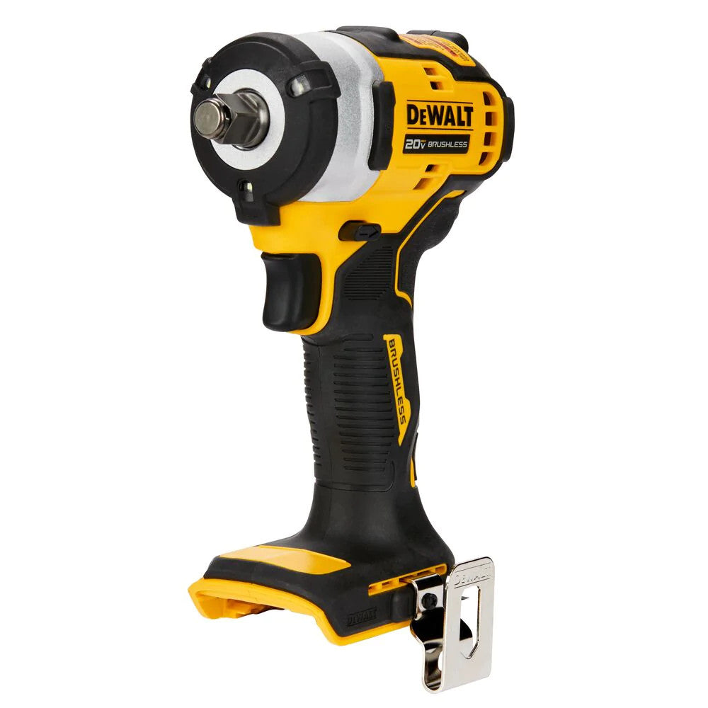 DeWalt DCF911B 20V Brushless 1/2 Inch Impact Wrench with Hog Ring Anvil (Tool Only)