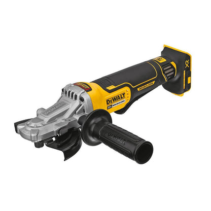 DeWalt DCG413FB 20V MAX XR 5 inch Flathead Paddle Switch Small Angle Grinder with Kickback Brake (Tool Only)