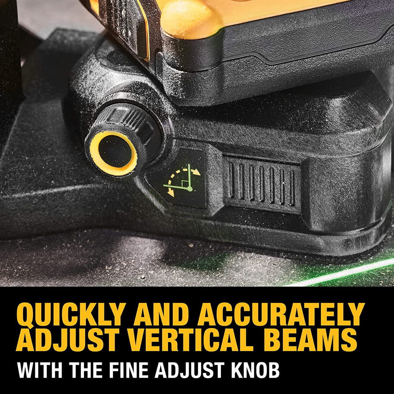 DeWalt DCLE34030GB 20V MAX 3x360 degrees Cordless Green Cross Line Laser Level (Tool Only)