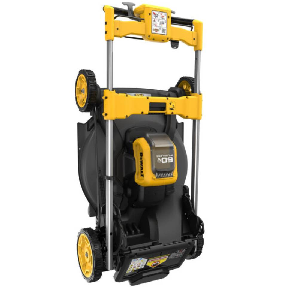 DeWalt DCMWSP650Y2-CA 60V MAX FLEXVOLT 21-1/2 Inch Cordless Brushless RWD Self-Propelled Mower Kit