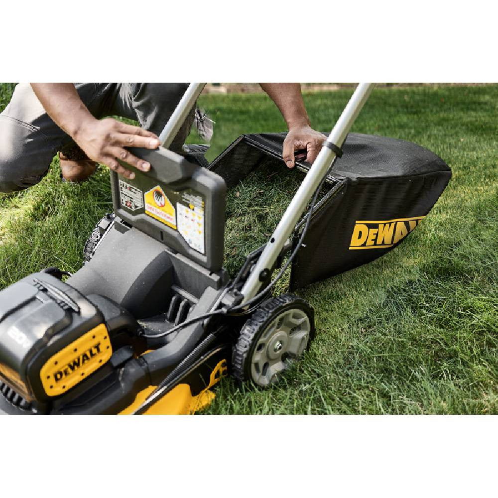 DeWalt DCMWSP650Y2-CA 60V MAX FLEXVOLT 21-1/2 Inch Cordless Brushless RWD Self-Propelled Mower Kit