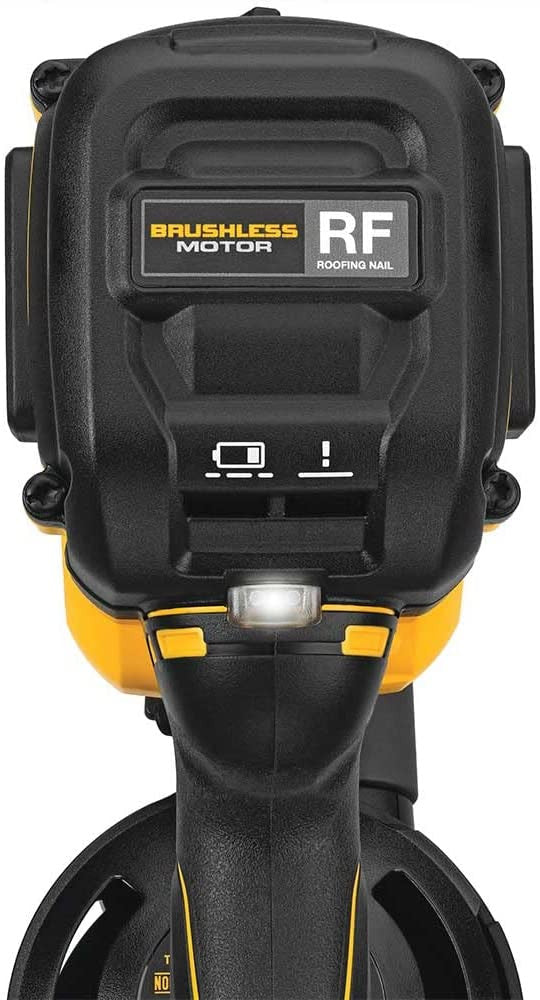 DeWalt DCN45RNB 20V MAX 15 degrees Cordless Coil Roofing Nailer (Tool Only)
