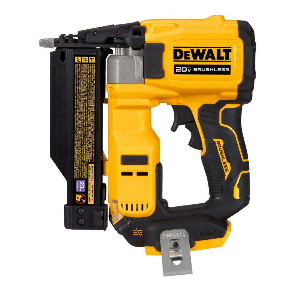 DeWalt DCN623B Atomic 20V MAX Brushless Cordless 23 Gauge Pin Nailer (Tool Only)