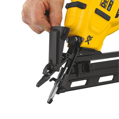 DeWalt DCN650B 20V MAX XR 15 Gauge Cordless Angled Finish Nailer (Tool Only)