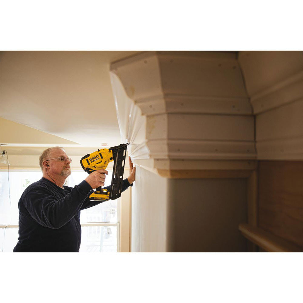 DeWalt DCN650B 20V MAX XR 15 Gauge Cordless Angled Finish Nailer (battery sold separately)