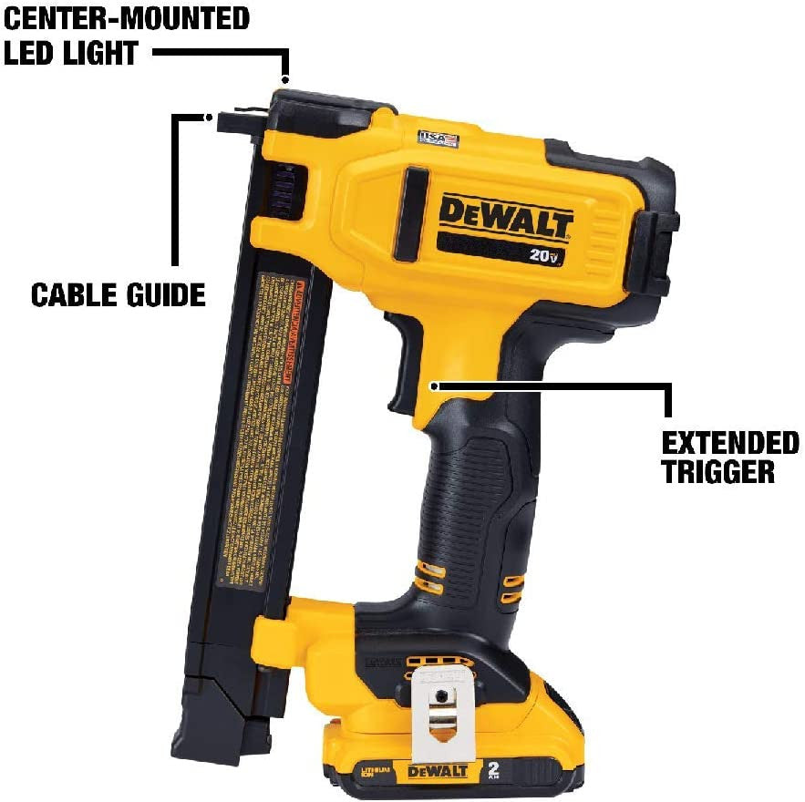 DeWalt DCN701B 20V MAX Cordless Cable Stapler (Tool Only)