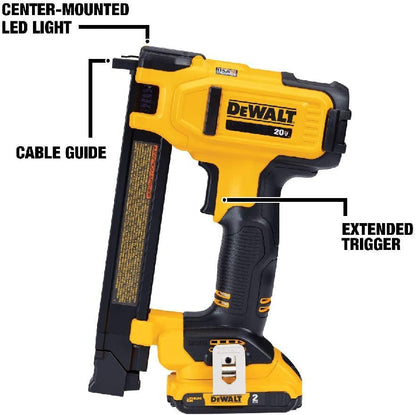 DeWalt DCN701B 20V MAX Cordless Cable Stapler (Tool Only)