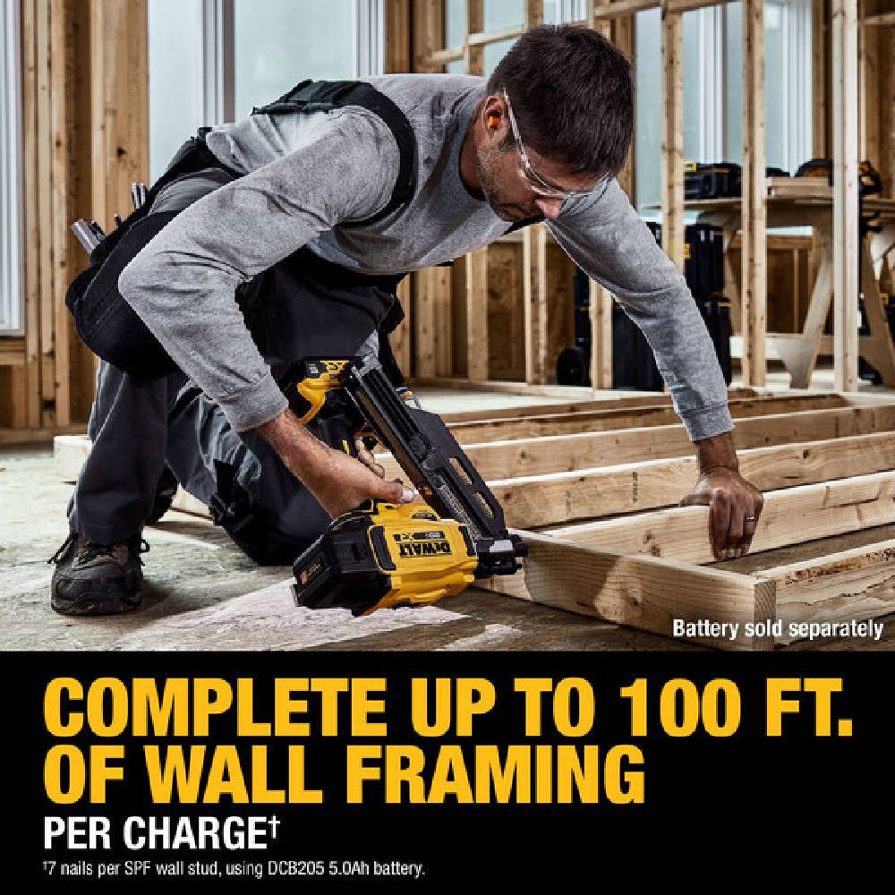 DeWalt DCN930B 20V MAX Cordless Brushless 30° Paper Tape Framing Nailer (Tool Only)