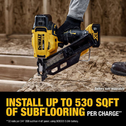 DeWalt DCN930B 20V MAX Cordless Brushless 30° Paper Tape Framing Nailer (Tool Only)