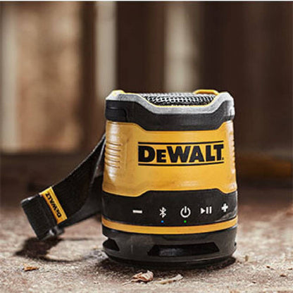 DeWalt DCR008 USB-C Rechargeable Mini Bluetooth Speaker