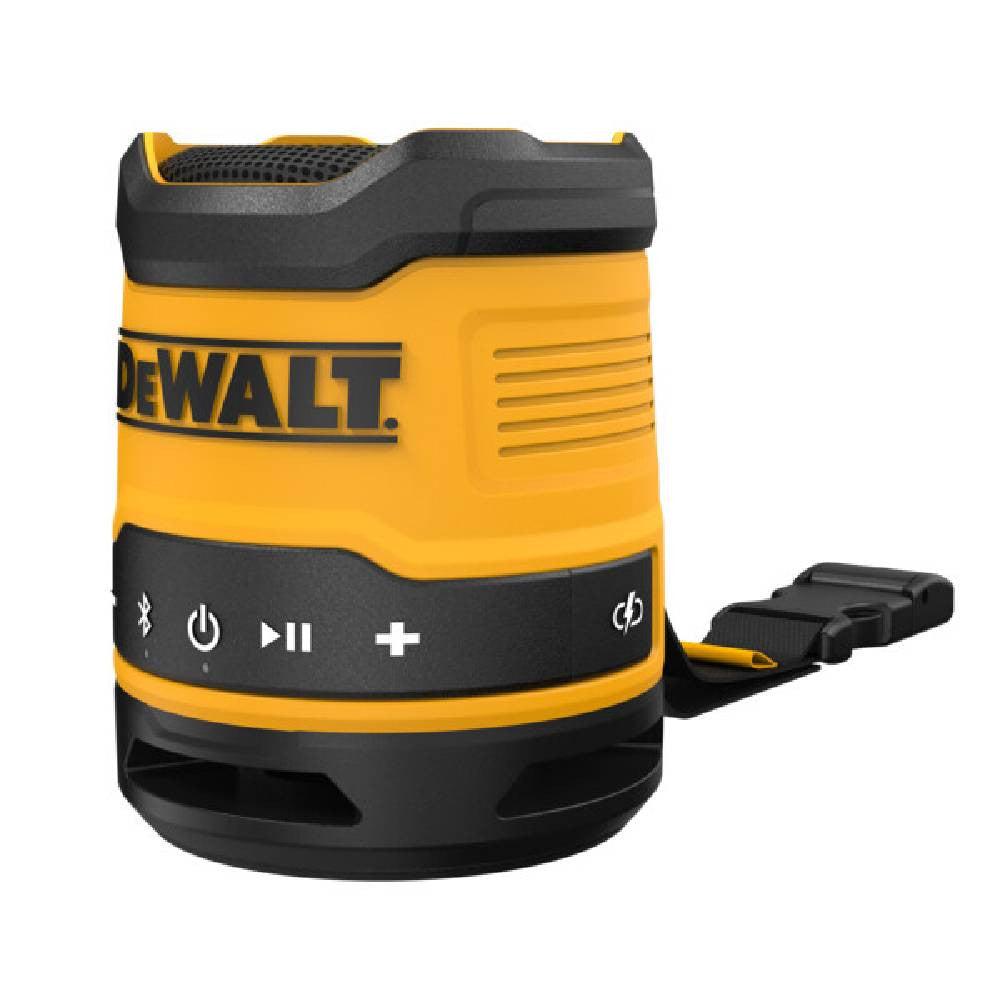 DeWalt DCR008 USB-C Rechargeable Mini Bluetooth Speaker