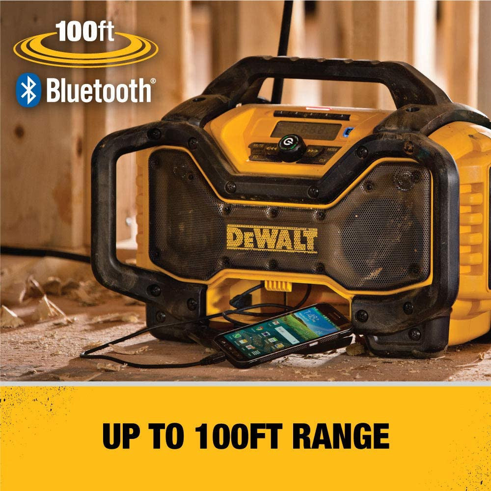DeWALT DCR025 20V/60V/AC Bluetooth Radio & Charger
