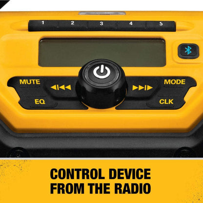 DeWALT DCR025 20V/60V/AC Bluetooth Radio & Charger
