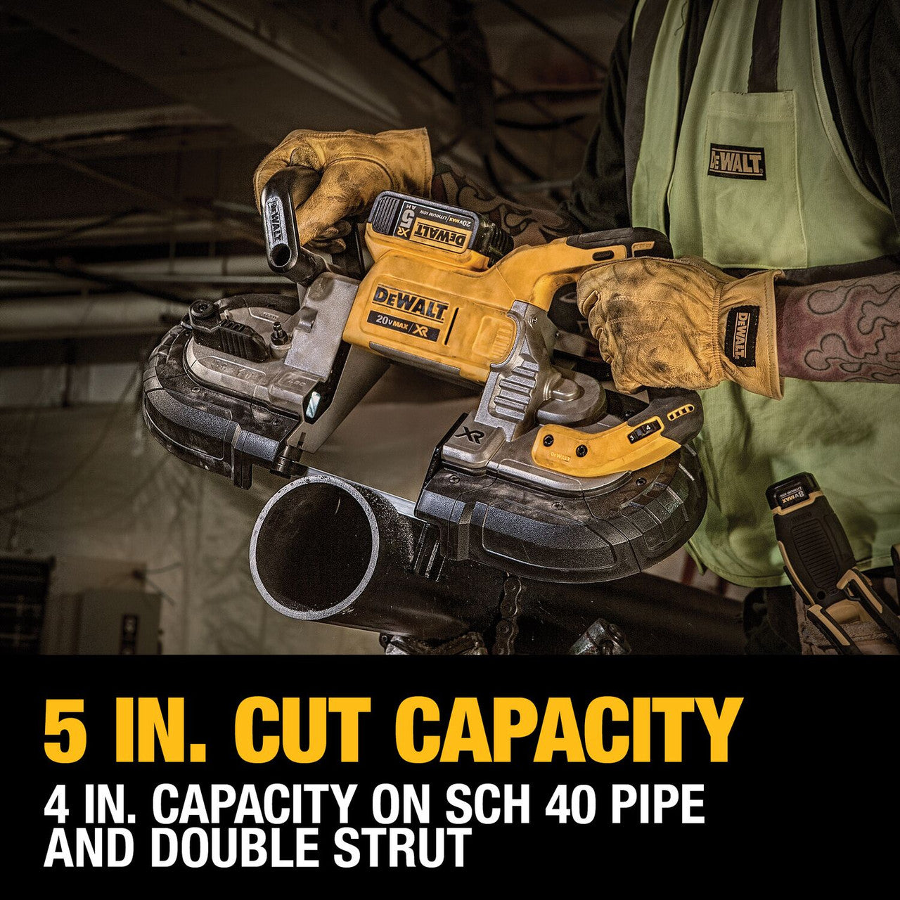 DeWalt DCS374B 20V MAX XR Brushless Deep-Cut Portable Band Saw (Tool Only)