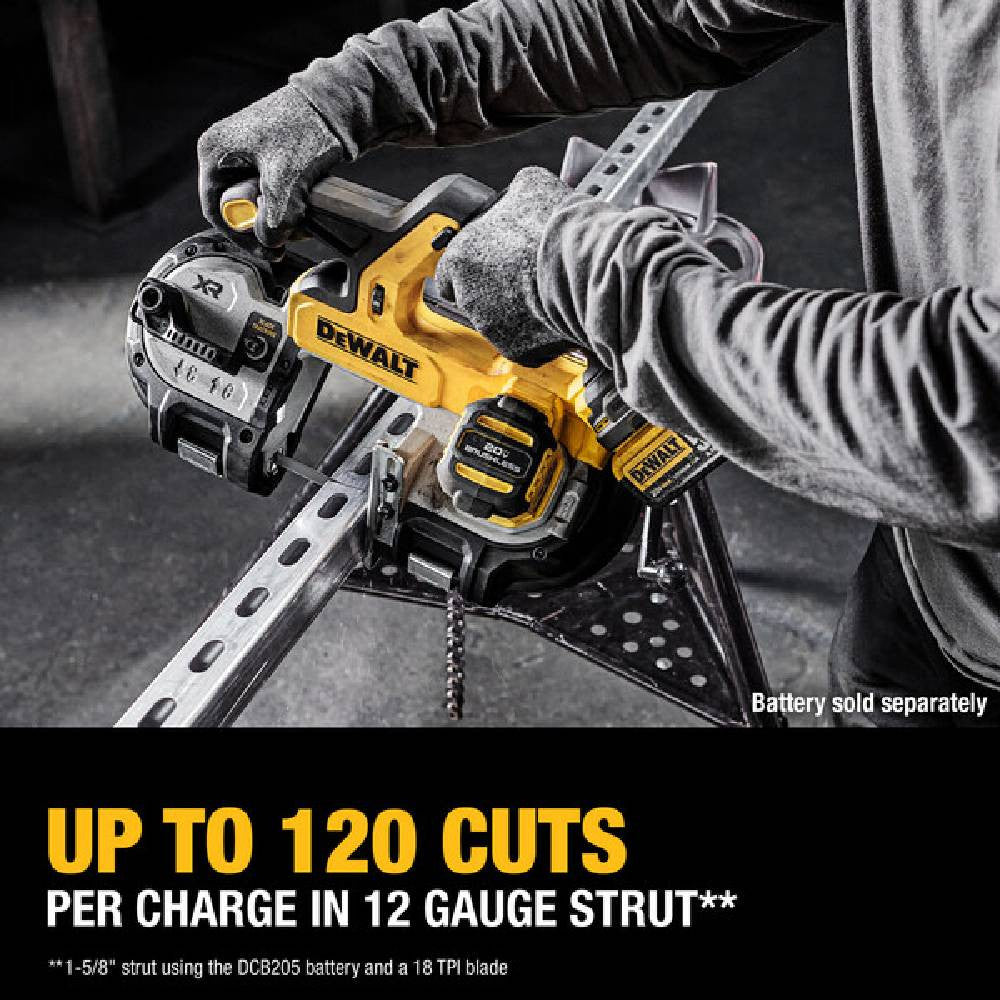 DeWalt DCS378B 20V MAX XR Cordless Brushless 3-3/8 Inch Mid-Size Bandsaw (Tool Only)