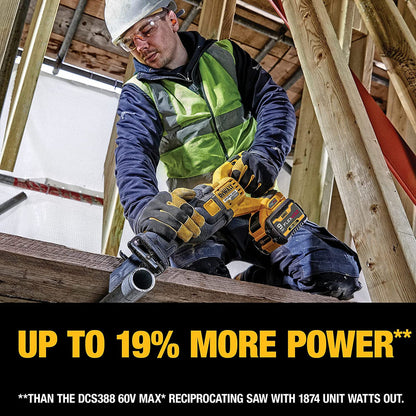 DeWalt DCS389X1 FLEXVOLT 60V MAX Brushless Cordless Reciprocating Saw Kit