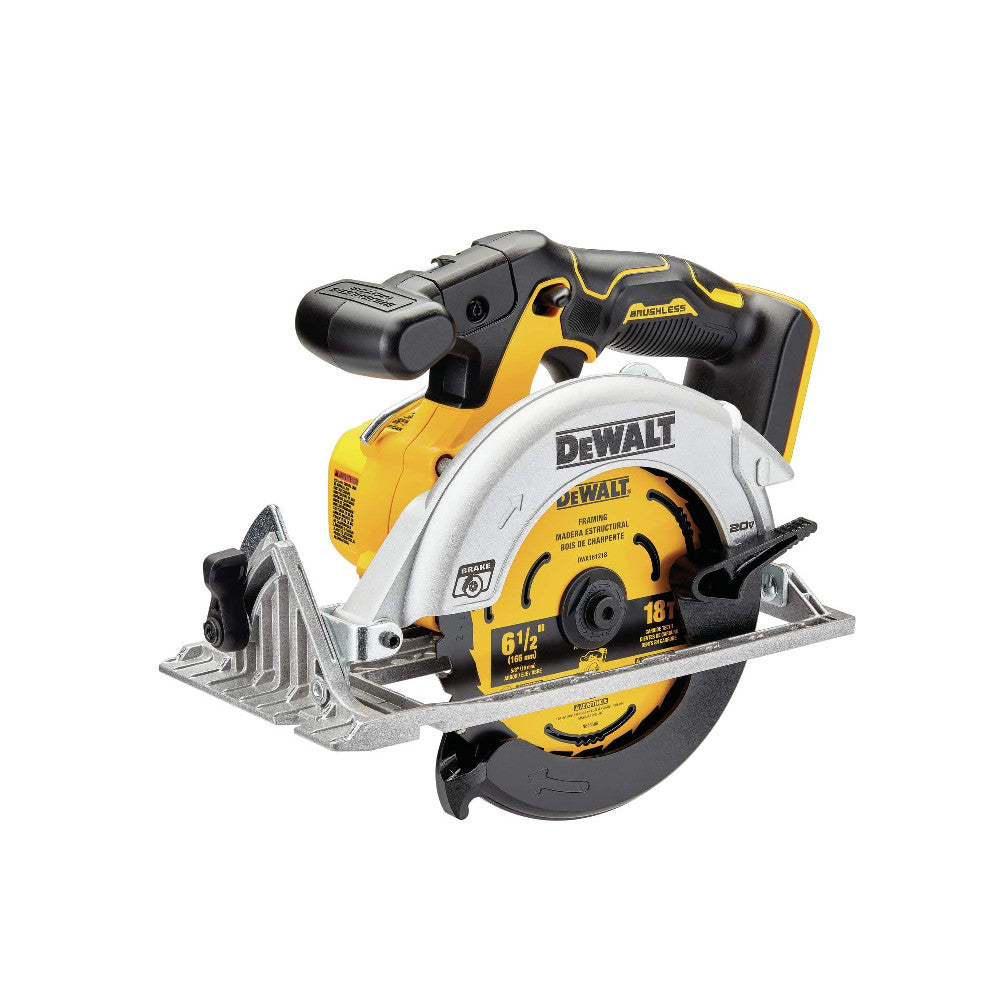 DeWalt DCS565B 20V MAX 6-1/2 Inch Brushless Circular Saw (Tool Only)