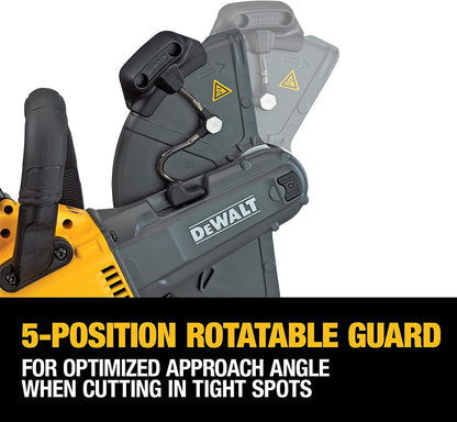 DeWalt DCS692X2 FLEXVOLT 60V MAX Brushless Cordless 9 inch Cut Off Saw Kit