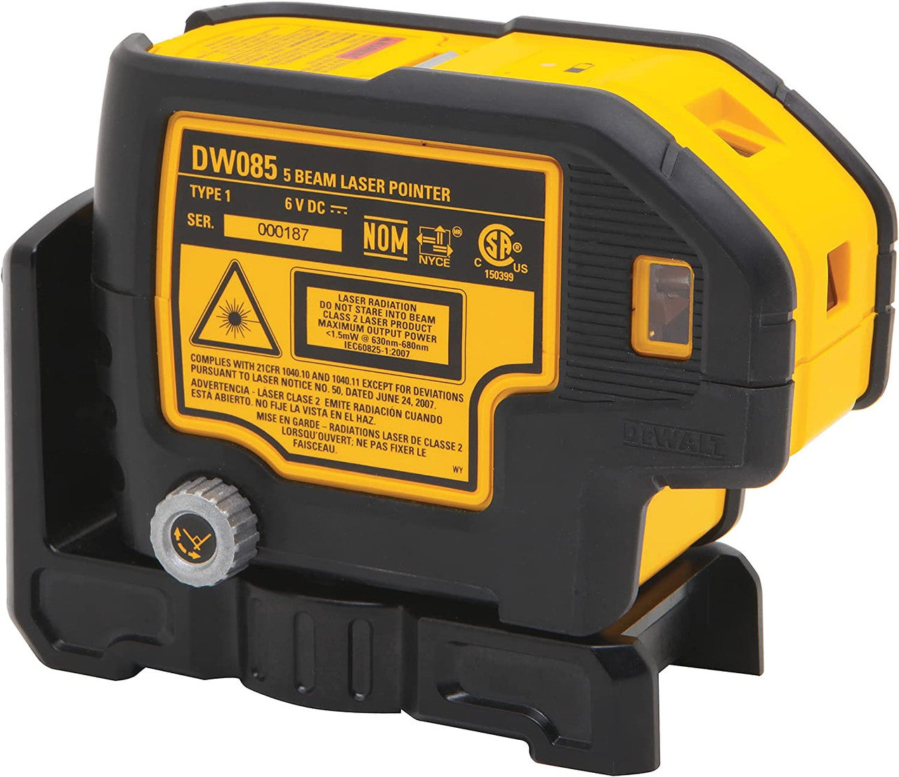 DeWalt DW085K 5-Beam Laser Pointer
