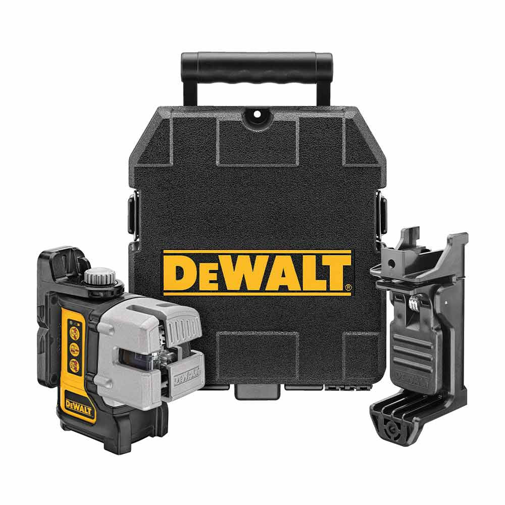 DeWalt DW089K 3-Beam Red Line Laser