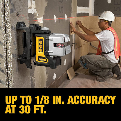 DeWalt DW089K 3-Beam Red Line Laser