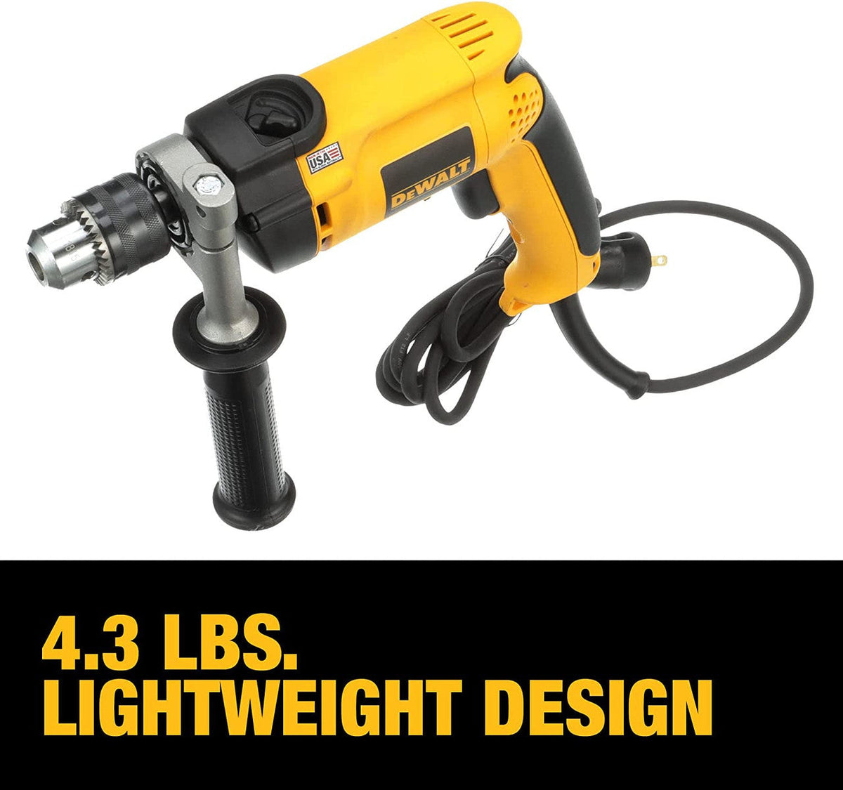 DeWalt DW511 1/2 inch VSR Single Speed Hammer Drill