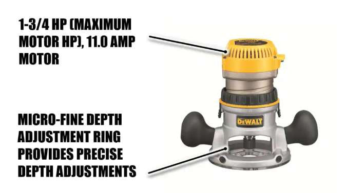 DeWalt DW616 1-3/4 HP Fixed Base Router