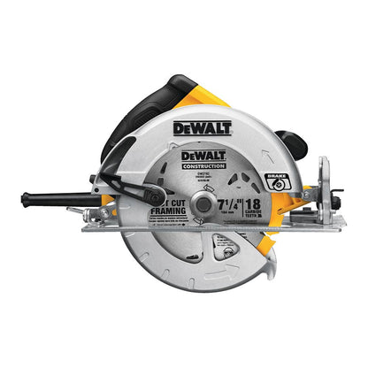 DeWalt DWE575SB 7-1/4 inch Lightweight Circular Saw with Electric Brake