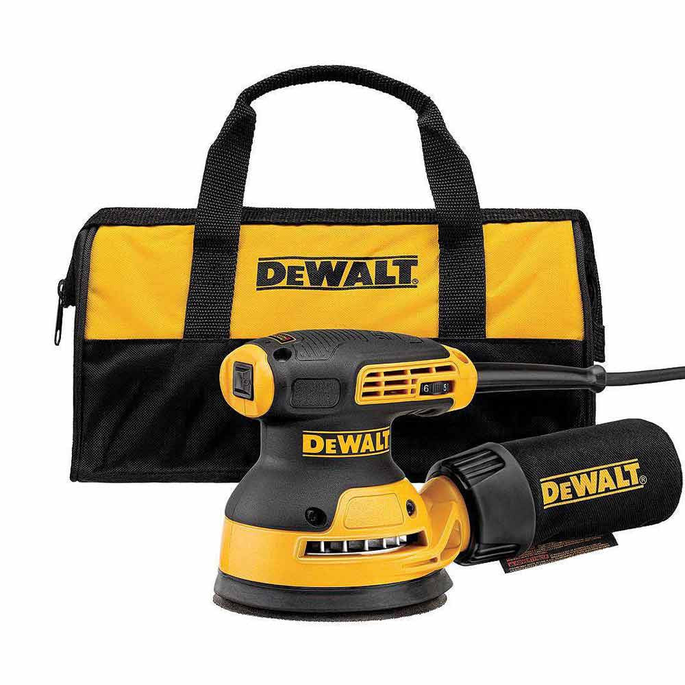 DeWalt DWE6423K 5 inch Variable Speed Random Orbit Sander Kit