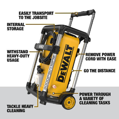 DeWalt DWPW3000 15 Amp Brushless 3000 PSI Pressure Washer