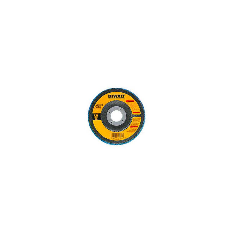DeWalt 5in x 7/8in Type 29 HP 80-Grit Zirconia Flap Disc