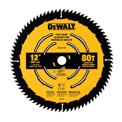 DeWalt DWA11280 12 Inch 80T Segmented Mitre Saw Blade