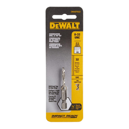 DeWalt DWADT832 8-32 UNC Drill & Tap Bit