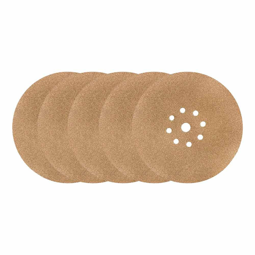 DeWalt 9 Inch 120 Grit Drywall Sanding Discs - 5pk