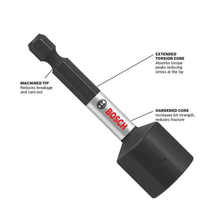 Bosch ITNS12 Impact Tough 1/2 inch x 1-7/8 inch Nut Setter