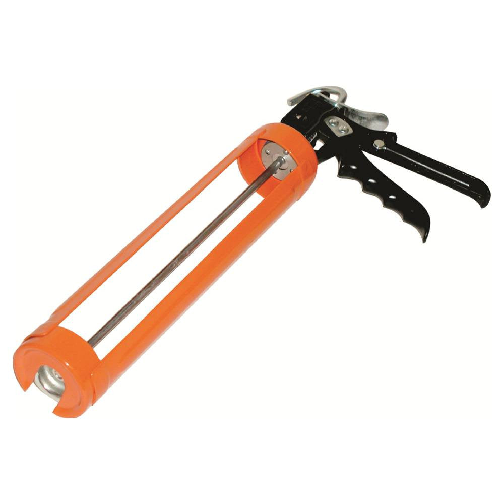 SHOPRO C001516 13 inch Heavy-Duty Skeleton Type Caulking Gun