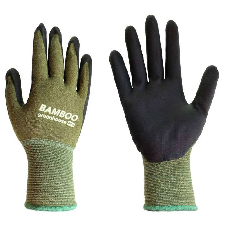 Holland Greenhouse Bamboo Nitrile Gloves - Small
