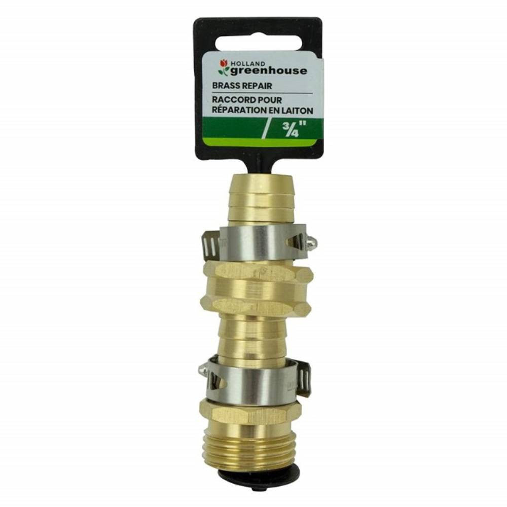 Holland Greenhouse N000329 3/4in Brass Repair Kit with Clamps