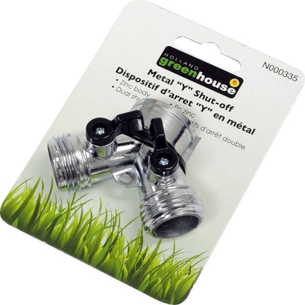 Holland Greenhouse N000335 Zinc Y Shut-Off Valve