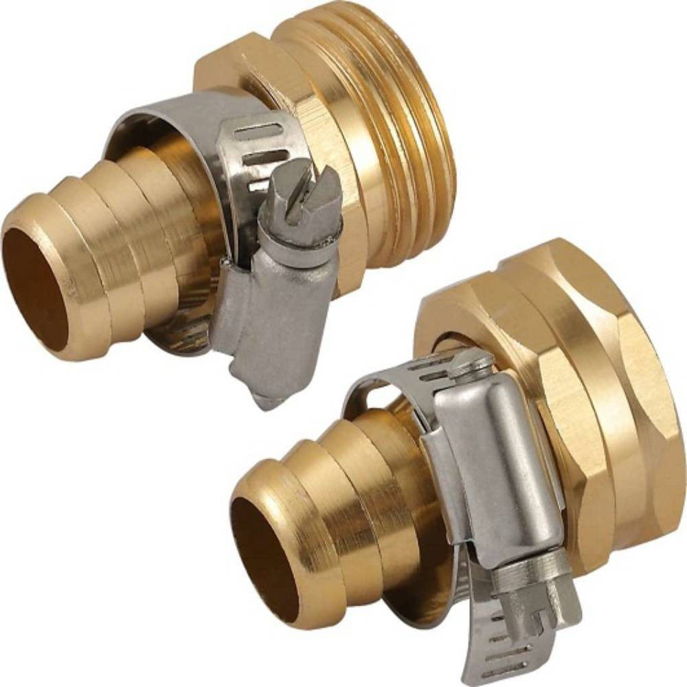 Holland Greenhouse N000417 5/8in Solid Brass Hose Repair Kit
