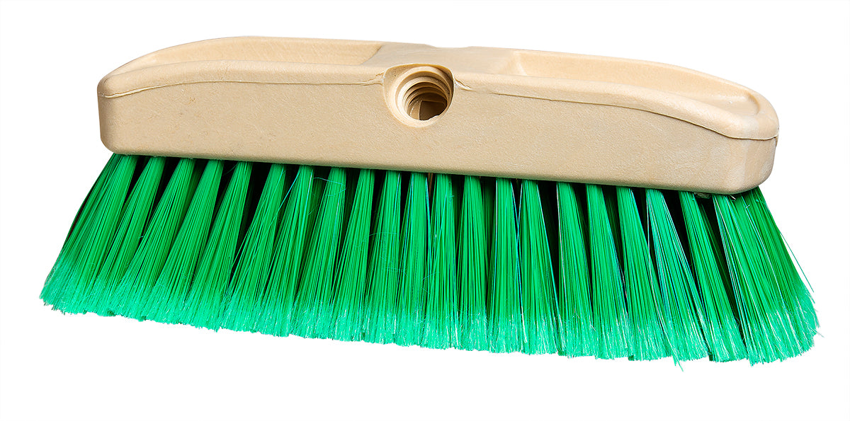 M2 10in Vehicle Brush with Soft Bristles - Green