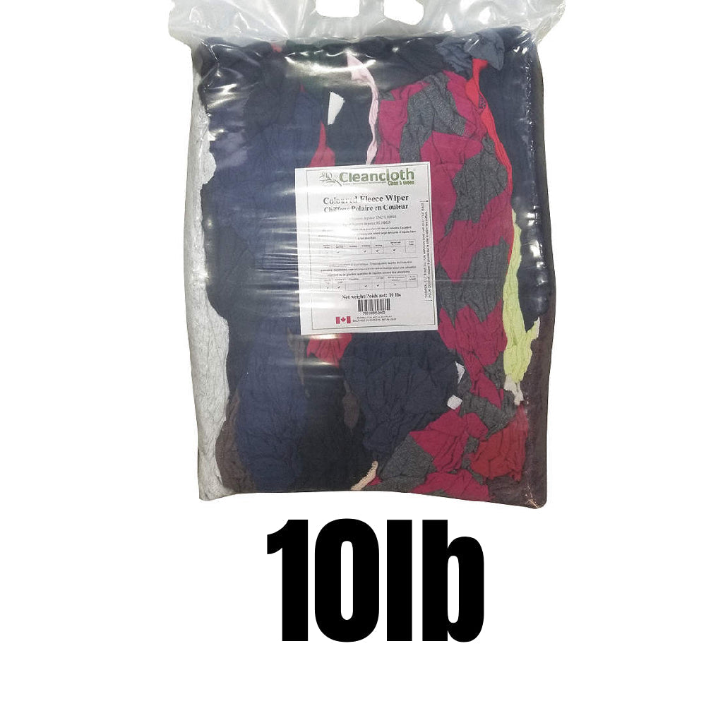 Clean Cloth 10lb Polo Coloured Knit Wipers