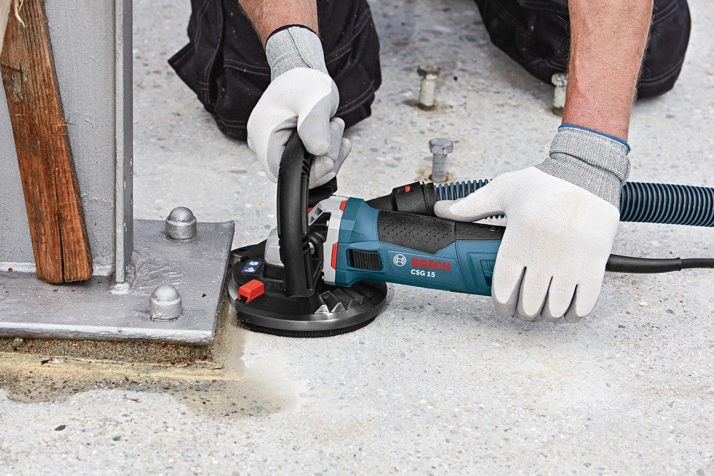 Bosch CSG15 5 inch Concrete Surfacing Grinder with Dedicated Dust-Collection Shroud