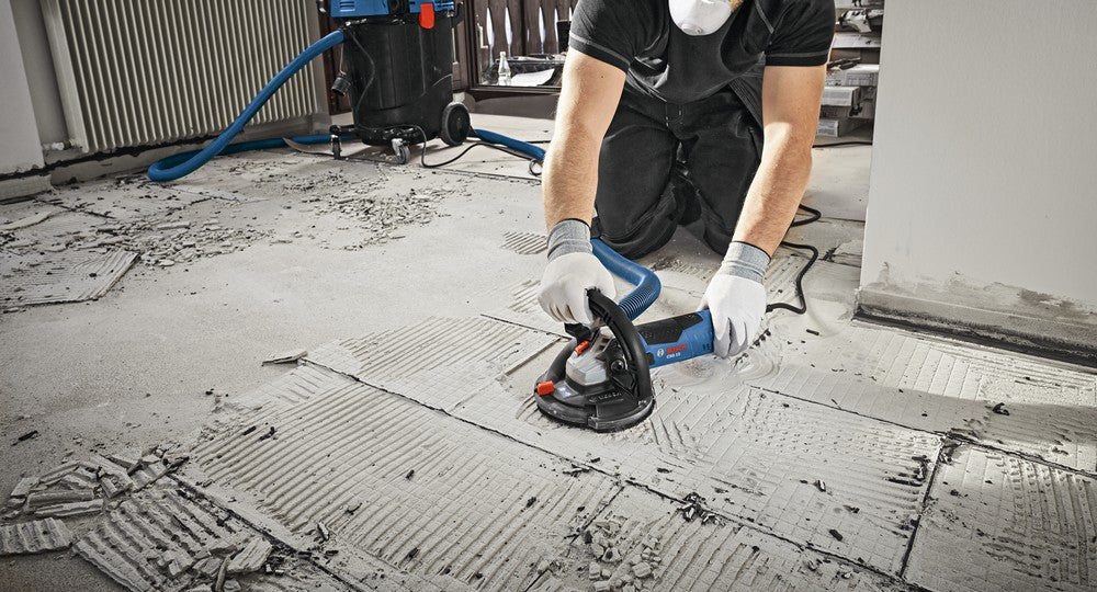 Bosch CSG15 5 inch Concrete Surfacing Grinder with Dedicated Dust-Collection Shroud